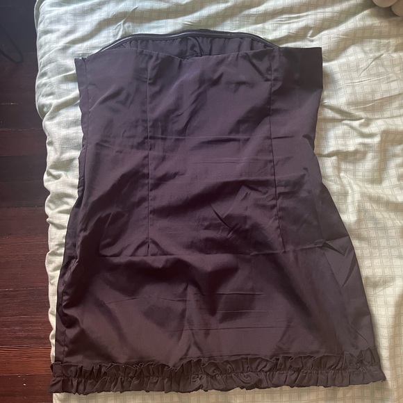 PrettyLittleThing Black Corset mini dress - 8 - Picture 6 of 7